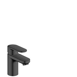 hansgrohe Vernis Blend 70 Waschtischmischer 71518670 CoolStart mit Zugstangen-Ablaufgarnitur, matt schwarz