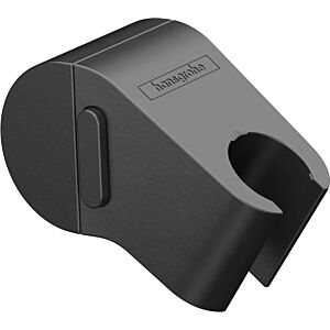 hansgrohe WallStoris push support de douche 27917670 pour douchette, Noir Mat
