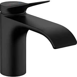 hansgrohe Vivenis 80 Waschtischarmatur 75012670 ohne Ablaufgarnitur, mattschwarz