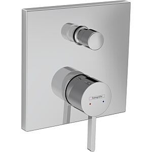 Finoris hansgrohe concealed bath mixer, with integrated safety combination, chrome