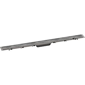 Caniveau de douche Hansgrohe 56032000 1000 mm, set de finition, raccourcissable et carrelable