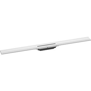 hansgrohe RainDrain Flex shower channel 56053700 100cm, finish set, can be shortened, for wall mounting, matt white
