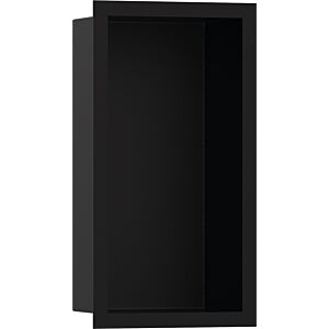 hansgrohe XtraStoris wall niche 56095670 30x15x10cm, with design frame, matt black, matt black
