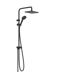 hansgrohe Vernis Shape 230 1jet Showerpipe 26289670 EcoSmart, noir mat