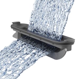 hansgrohe RainDrain Flex caniveau de douche 56052800 90cm, kit prêt à l&#39;emploi, raccourcissable, pour montage mural, optique inox