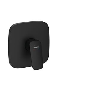 hansgrohe Logis mitigeur de douche 71605670 noir mat, encastré, 1 sortie