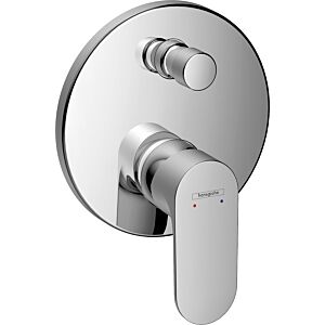 hansgrohe Rebris S set de finition 72466000 mitigeur bain encastré, 2 Verbraucher , chromé