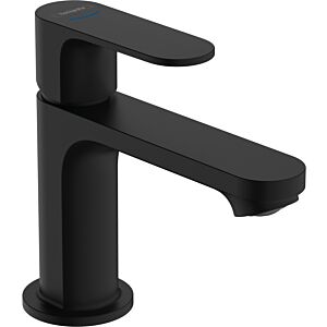 hansgrohe Rebris S pilier robinet 72503670 sans garniture de vidange , avec poignée à levier, noir mat
