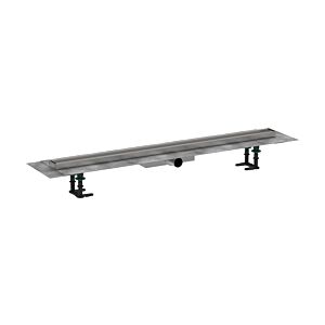 hansgrohe RainDrain Compact complete set shower channel 56171000 for flat installation, tileable, 1000 mm, chrome