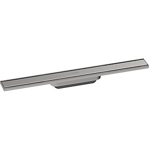 hansgrohe RainDrain Original set de finition 56196800 rigole de douche, 600 mm, acier inoxydable brossé
