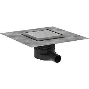 hansgrohe RainDrain Komplettset Punktablauf 56251800 150 x 150 mm, Edelstahl finish