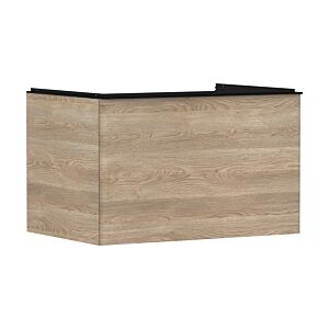 hansgrohe Xelu Q vanity unit 54056670 780x485x550mm, with drawer, natural oak, matt black