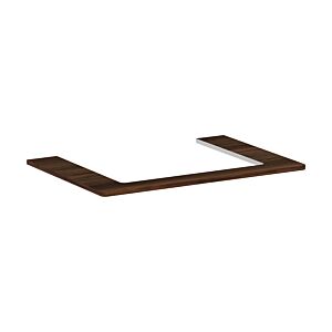 hansgrohe Xelu Q console 54109630 780 x 550 mm, découpe 600 x 480 mm, noyer foncé