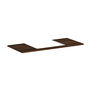hansgrohe Xelu Q console 54111630 1180 x 550 mm, découpe 600 x 480 mm, noyer foncé