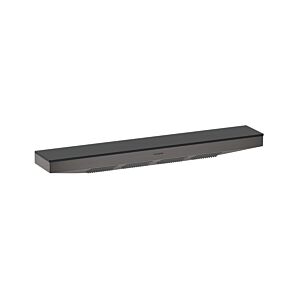 hansgrohe Rainfinity shoulder shower 26243340 shower head size 502x80mm, with shower shelf, brushed black chrome