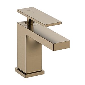 hansgrohe Tecturis E vanne à pilier 73013140 saillie 122mm, avec poignée à levier, bronze brossé