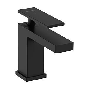 hansgrohe Tecturis E vanne à pilier 73013670 saillie 122mm, avec poignée à levier, noir mat