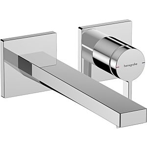 hansgrohe Tecturis E mitigeur lavabo 73051000 projection 225mm, UP, pour montage mural, chromé