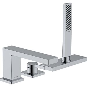 hansgrohe Tecturis E raccord de rebord de baignoire 3 trous 73443000 avec sBox, chromé