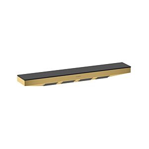 hansgrohe Rainfinity shoulder shower 26243990 1jet, with shelf, polished gold optic