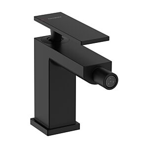 hansgrohe Tecturis E bidet mixer 73200670 projection 149mm, with pop-up waste set, matt black