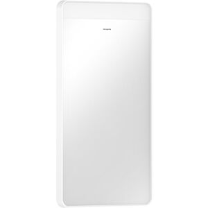hansgrohe Xarita Lite Q Spiegel 54955700 mit horizontaler LED-Beleuchtung, mattweiß, B 360 x H 700 x T 30 mm, 4 W