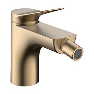 hansgrohe Vivenis Bidetarmatur 75200140 mit Zugstangen-Ablaufgarnitur, brushed bronze