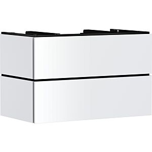 Meuble sous-vasque Hansgrohe Xilesa E 54302700 2 tiroirs avec PushOpen, 980 x 550 mm, blanc mat