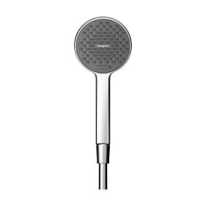 hansgrohe Handbrause 28033000 2 Strahlarten wassersparend, Ø 95mm, 7,2 l/min, chrom