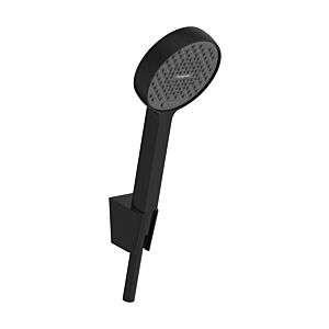 Hansgrohe Activera Select S Set de support de douche 95 28054670 2jets, Ø 95 mm, flexible de douche 1600 mm, noir mat