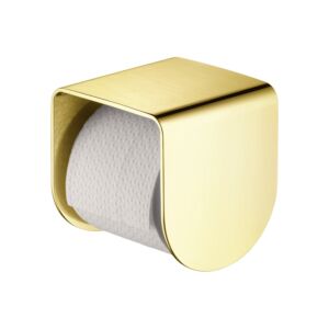 hansgrohe Porte-rouleau de papier Axor 42436250 avec étagère, optique or brossé