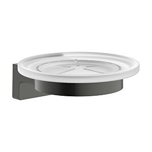 hansgrohe AddStoris S Seifenschale 41766340 Wandmontage, brushed black chrome