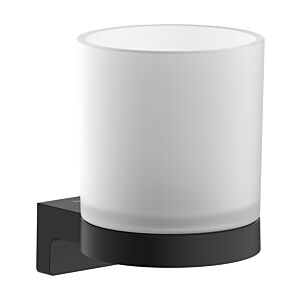 hansgrohe AddStoris S toothbrush cup 41769670 wall mounting, matt black