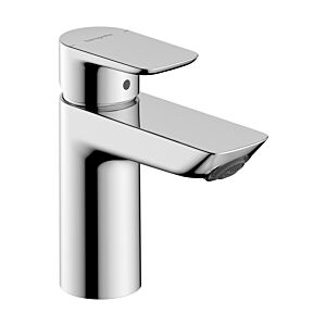 Mitigeur lavabo Hansgrohe Neovis Q 71348000 ComfortZone 100, profondeur 102 mm, avec bonde à ouverture par pression, chromé