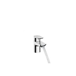 hansgrohe Neovis Q Waschtischarmatur 71350000 ComfortZone 70, Ausladung 92mm, mit Push-Open-Ablaufgarnitur, chrom