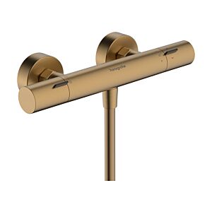 hansgrohe Ecostat Fine shower thermostat 13324140 surface-mounted, Brushed Bronze
