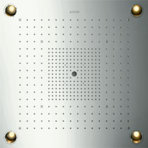 hansgrohe Kopfbrause Axor Starck ShowerHeaven 720 x 720 mm, mit Beleuchtung, edelstahl 10627800