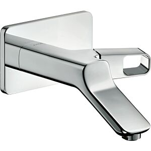 hansgrohe Waschtisch Armatur Axor Urquiola 1102600 Unterputz, Wandmontage, mit Ablaufgarnitur, chrom