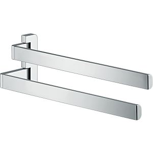 hansgrohe Axor Handtuchhalter 42821800 409mm, 2-armig, schwenkbar, Edelstahl-Optik