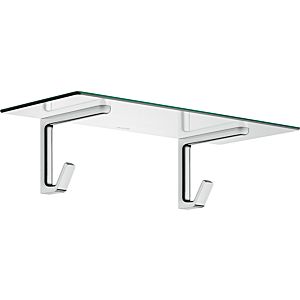 hansgrohe Axor étagère 42842330 600mm, pour serviette de bain, chrome noir poli