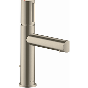 hansgrohe Axor Uno Select 110 Waschtischarmatur  45010820, brushed nickel, mit Ablaufgarnitur