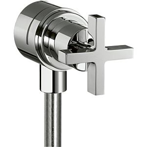 hansgrohe Axor Citterio Fixfit Stop 39883000 Absperrventil, mit Kreuzgriff, chrom