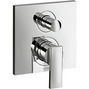 hansgrohe Fertigmontageset Axor Citterio chrom, für Unterputz-Wannen-Einhebelmischer