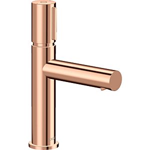 hansgrohe Axor Uno wash basin mixer 45012300 projection 123mm, non-closable waste set, polished red gold