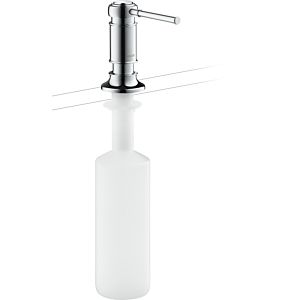 hansgrohe distributeur de détergent 42018000 version encastrable, chrome