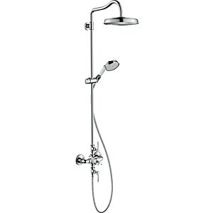 hansgrohe Axor Montreux Showerpipe 16572000 chrom, mit Thermostat, 1jet Kopfbrause