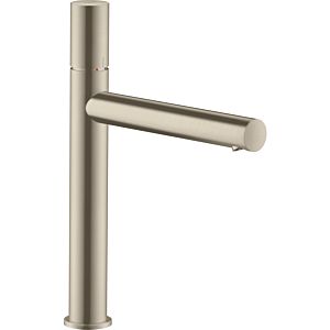 hansgrohe Axor Uno 200 Waschtischarmatur 45003820 brushed nickel, mit Zerogriff, ohne Ablaufgarnitur