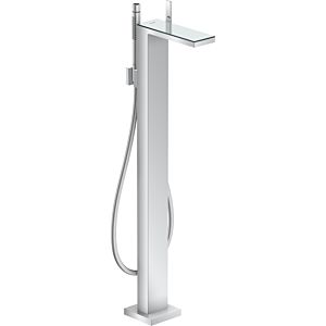 hansgrohe Axor MyEdition mitigeur bain 47440000 projection 196 mm, au sol, chrome / verre miroir