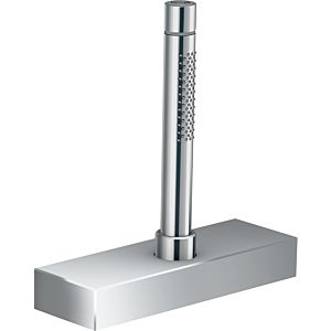 hansgrohe Axor Edge Wannenrandset 46470000 chrom, mit 2jet Stabhandbrause