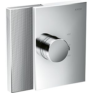 hansgrohe Axor Edge Fertigmontageset 46741000 chrom, Diamantschliff, Thermostat, Unterputz